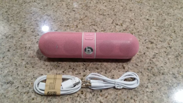 Beats by Dr Dre Beats Pill 1.0  speaker system wireless Bluetooth Pink color