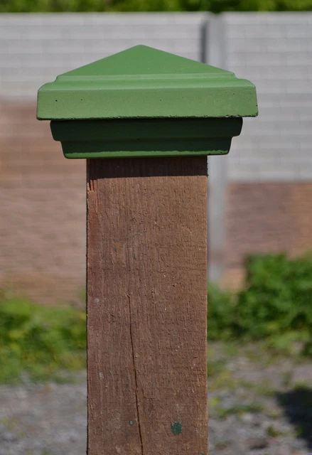 thumbnail image 2 of Concrete Pier Cap Mold – 450x450mm Fence Post Capping – ABC Plastic P02 2 of 2