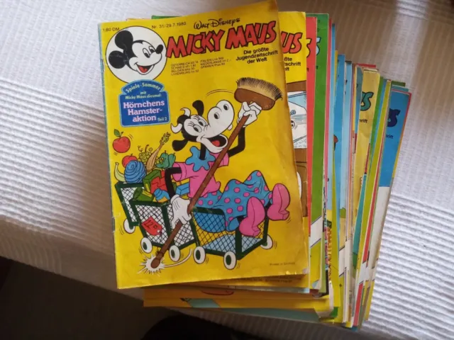 Walt Disneys Micky Maus 1980 1981 1982 1983  1984 1985 Comics