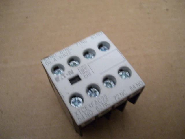 1PCS New Eaton Moeller DILA-XHI22 XTCEXFAC22 Auxiliary Contact 2NO 2NC In Box - Foto 6