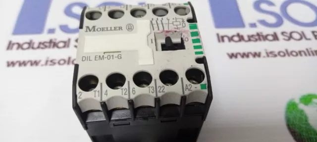 Moeller DILEM-01-G Mini Contactors for Motors and Resistive Loads 3PH 600VAC Max