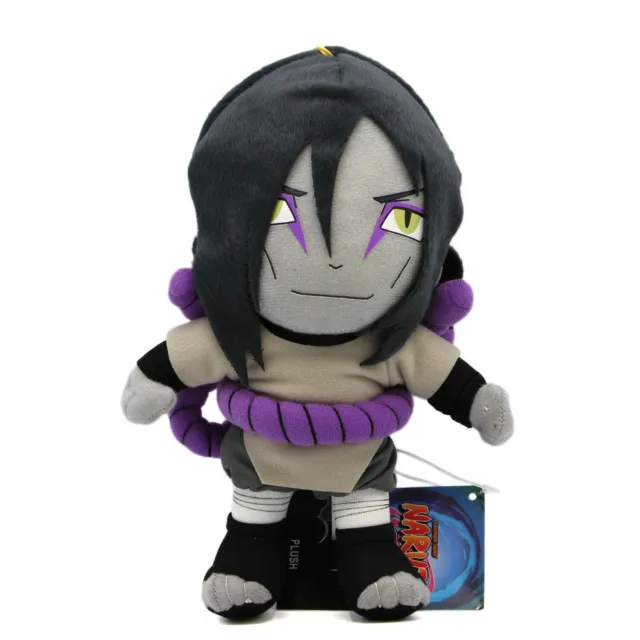 Naruto Shippuden - Orochimaru 8" Official Plushie NEW (Great Eastern 52227)