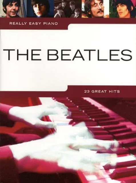 Really Easy Piano: The Beatles Paperback Book