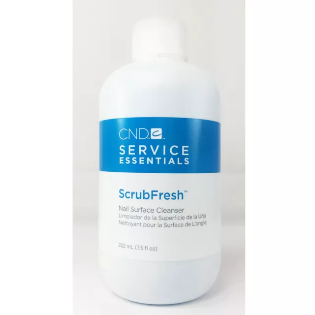 Nettoyant de surface pour ongles CND Essentials ScrubFresh 222 ml/7,5 oz