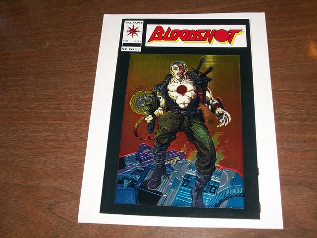 Valiant - Bloodshot # 1 - Key First Issue - Foil Cover - High Grade Collectable