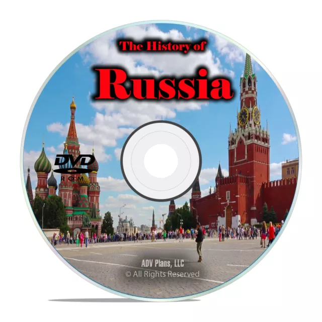 The Library of Russia, USSR Soviet Union, 150 Classic Books Russian Life DVD I08