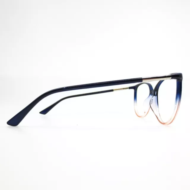 Calvin Klein CK21521 438 Blue Womens Cat Eye blue Eyeglasses frames 56-15-140 3