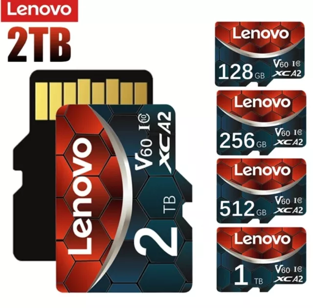 Scheda Micro Sd 64 gb 128 gb 256 gb 512 gb 1 tb 2 tb Micro Sd Card Lenovo Flash
