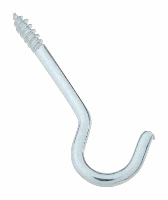 National Hardware  Zinc-Plated  Steel  1-5/16 in. L Ceiling Hook  5 lb. 10 pk