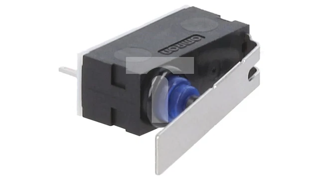 Microswitch SNAP ACTION SPST-NC 0.1A/12VDC ON-(OFF D2AW-A052D-R /T2UK