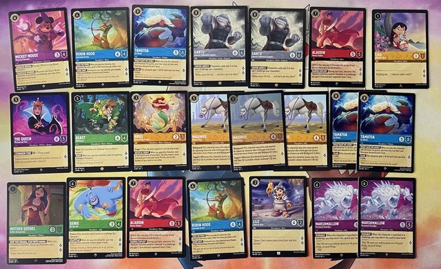 Disney’s Lorcana: The First Chapter 2023 22X Legendary & Super Rare Cards + Holo