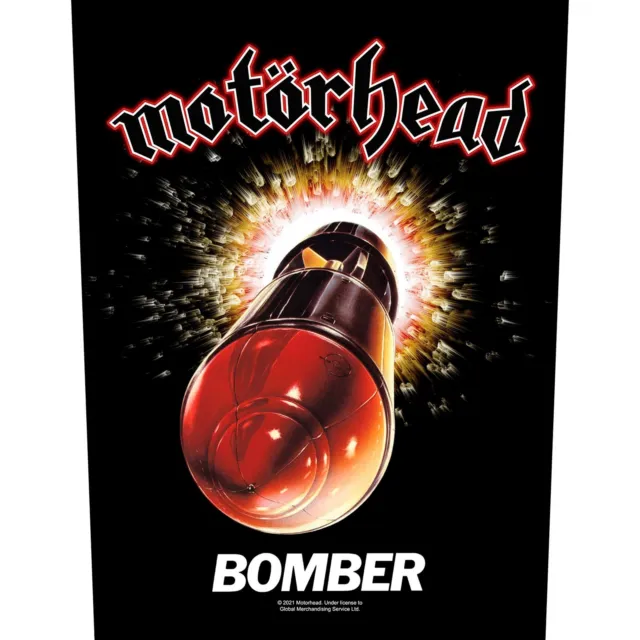 MOTORHEAD official XLG back patch -bomber version 2