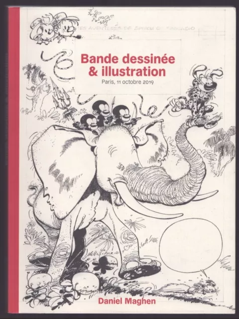 Catalogue Ventes Enchères . Daniel Maghen . 2019 . Franquin .