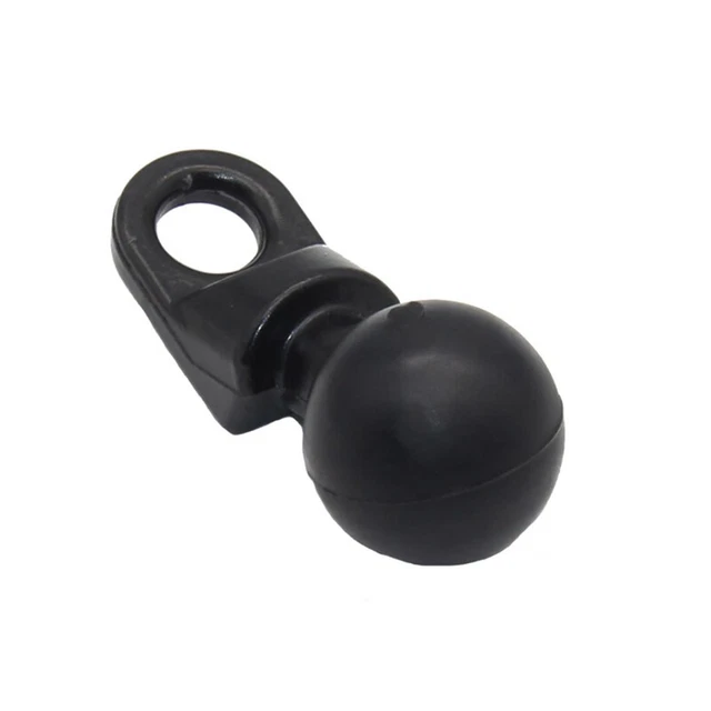 Motorcycle Angled Base W/ 10mm Hole 1'' Ball Head Adapter Work for RAM Mounts Ql