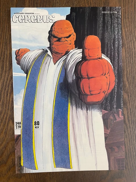 Cerebus The Aardvark #80 The Aardvark-Vanaheim Comics 1985 NM 1977 Dave Sim