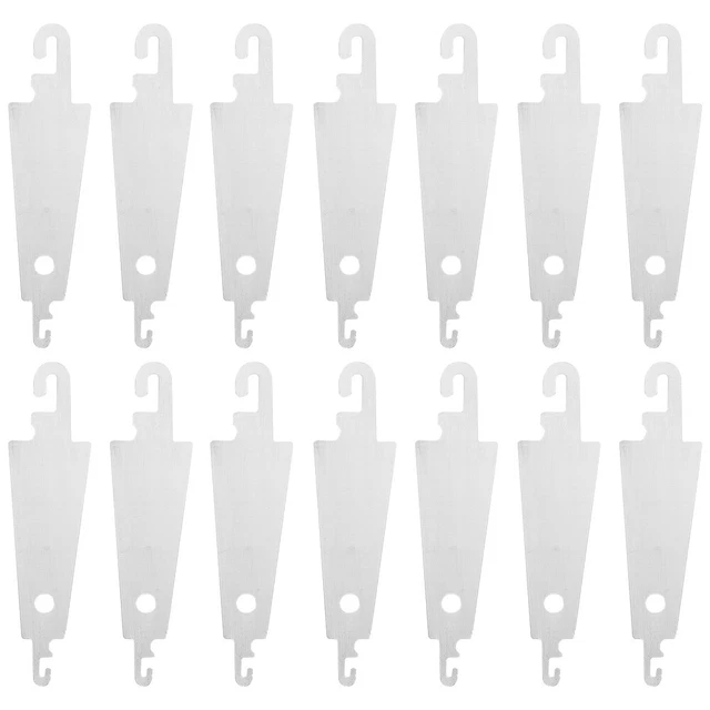 100 piezas gancho de acero aguja hilo aguja aguja herramienta enrollable hágalo usted mismo aguja para ojos grande
