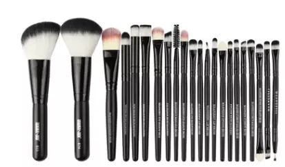 22 Piece Cosmetic Makeup Brush Set Girls Selection Of Brushes Beauty Tools