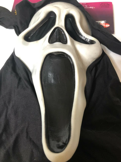 Tagged 1st Gen Fantastic Faces Scream (Peanut Eye) Ghostface Mask Fun World Div 3