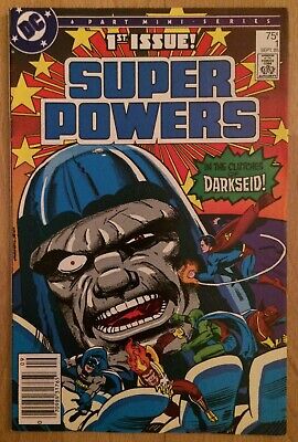 1985 Super Powers Comic #1 Darkseid Superman Batman Jack Kirby Art High Grade