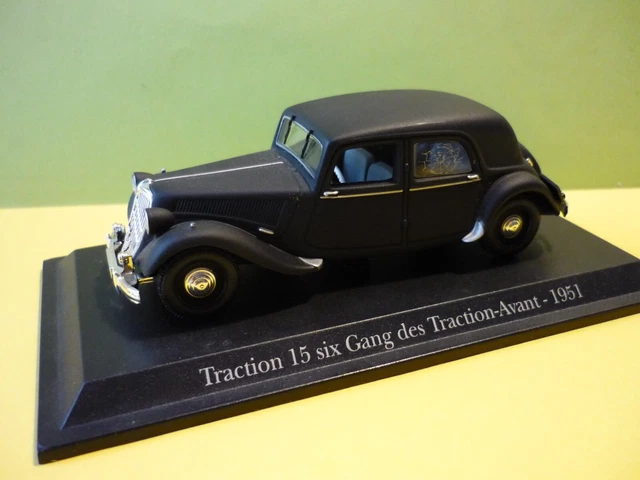 Miniature Voiture Citroën Traction 15 Six 1951 - Échelle 1:43 - Universal Hobbies - Neuf En Boîte