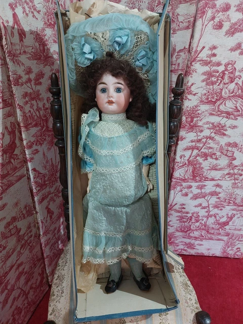POUPEE ANCIENNE BISCUIT FLEISCHMANN BRU STEINER JUMEAU ANTIC
