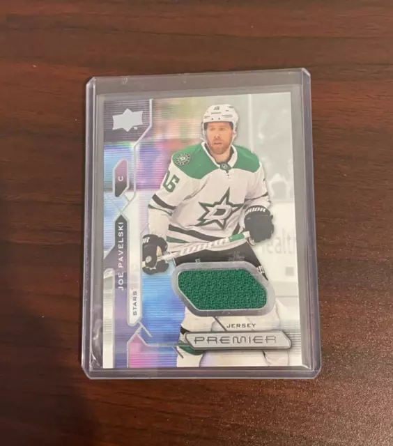 2021-22 UD Premier VETERAN Jersey #32 Joe Pavelski - Dallas Stars