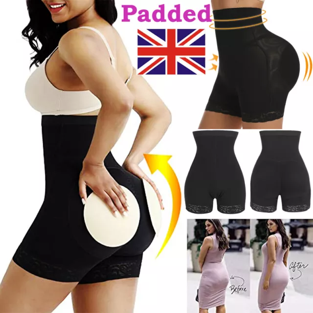 WOMEN PADDED BUTT Lifter Bum Hip Enhancer Body Shaper Underwear Fake Ass  Panties £14.79 - PicClick UK