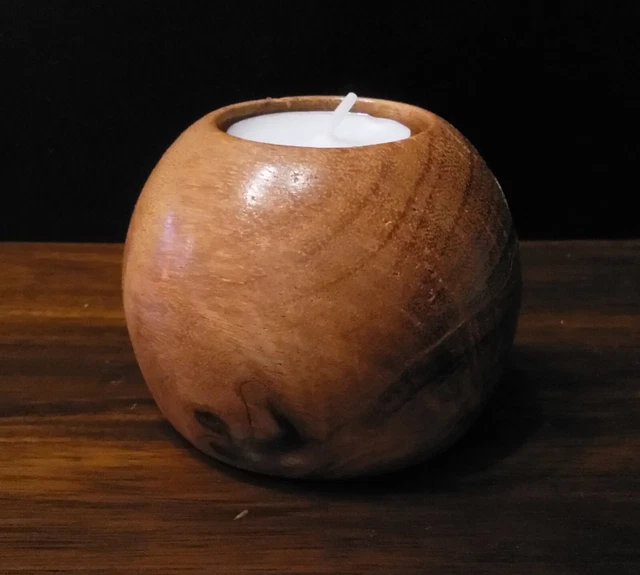 PH PandaHall 50 Stück Kerzenhalter Aus Holz – Unlackiert, 6 Mm Loch, Für DIY Und Dekoration