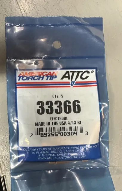 Att/Esab 33366 Electrode (Pkg Of 5)