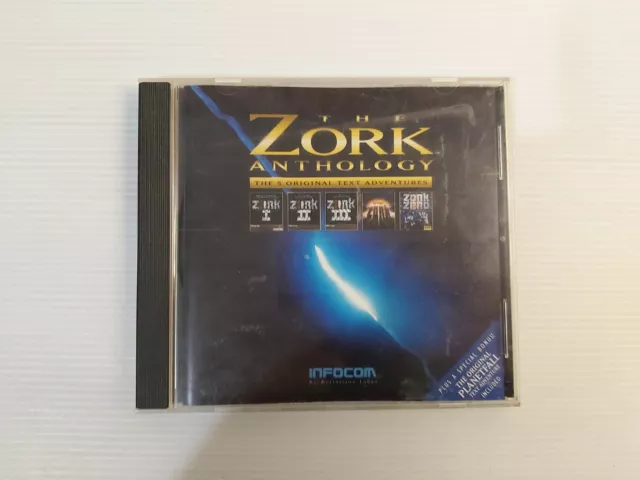 The Zork Anthology/Planetfall - PC Game - Icnludes book and maps