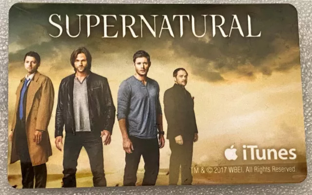 Supernatural CW SDCC Exclusive Hotel Key Card Comic Con Dean Sam Winchester