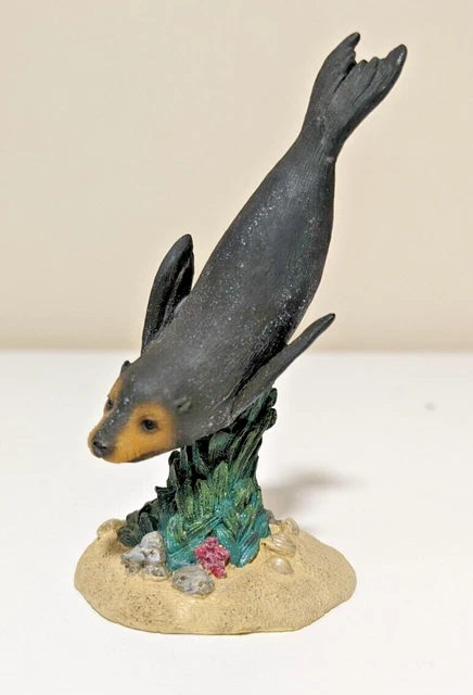Sea Lion-Innocence-Wyland 2002 Encore Figurine NEW in Box Nautical Ocean