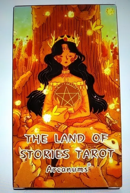 THE LAND OF STORIES TAROT 78 Tarot Cards Deck Divination New Sweet Set
