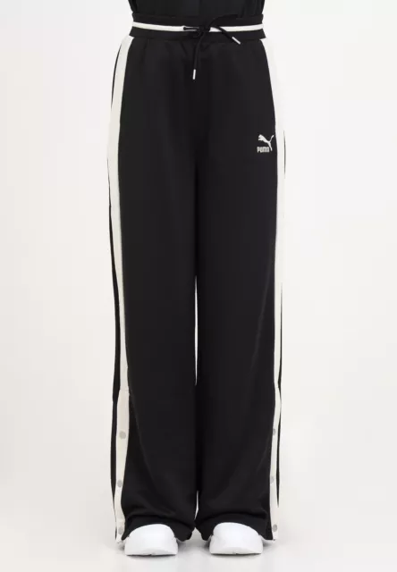 PUMA Pantaloni Donna Nero SPORT Pantaloni da donna nero e beige T7 TRACK PANTS P 2