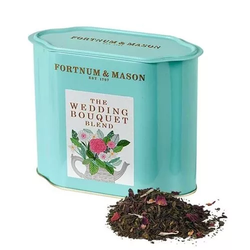 Fortnum & Mason WEDDING BOUQUET Peppermint Green Tea Jasmine Rose & Tin VHTF!!!!