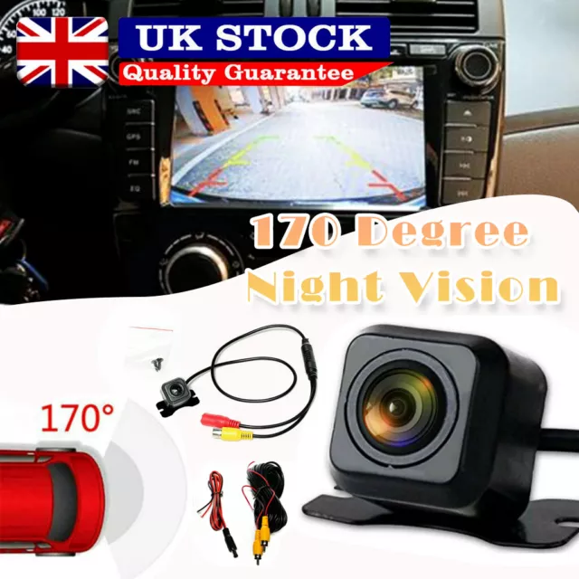 Car Rear View Camera Reversing Parking Backup Monitor Waterproof Night Vision