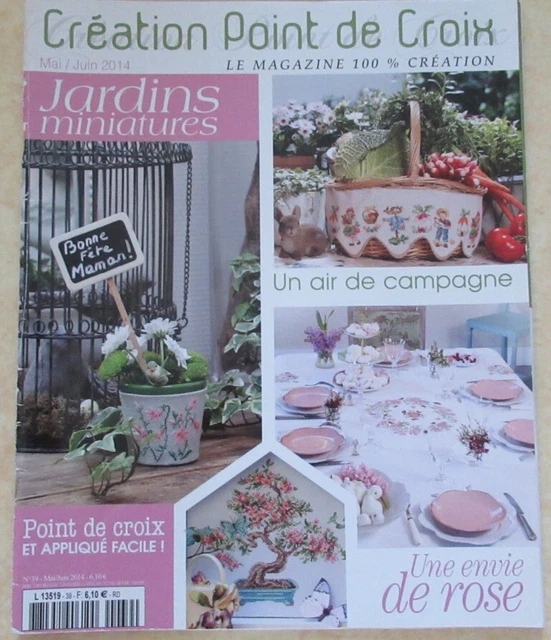 CREATION POINT DE Croix Magazine N°2H Veronique Enginger EUR 18,00