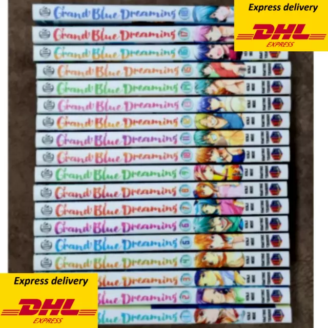 Grand Blue Guranburu Comic Manga vol.1-21 Book set Kenji Inoue