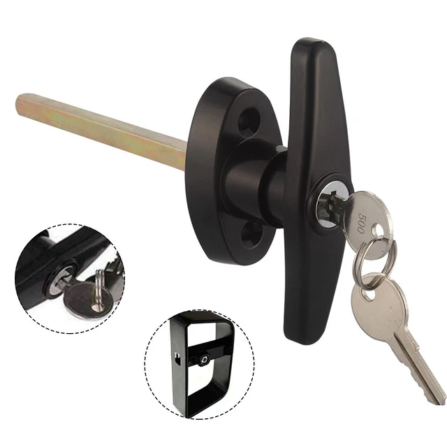 Serratura Da Incasso Per Porta Scorrevole Con Nottolino A Gancio, Maniglia Quadrata, Nichel| Fernand - Foto 3