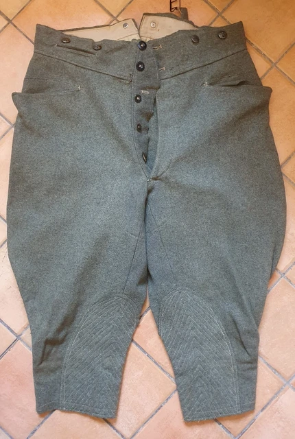PANTALONI REGIO ESERCITO ww1 da truppa armi a cavallo EUR 299,00