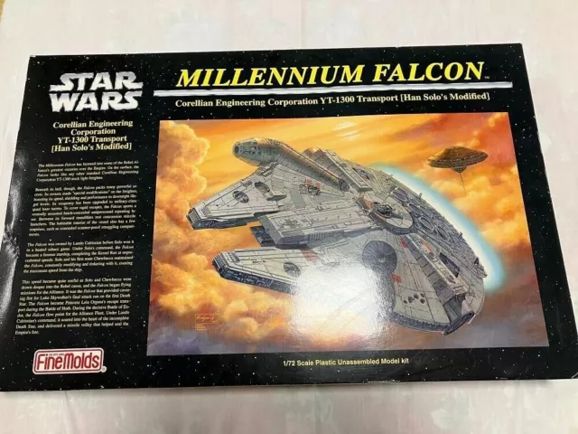 STAR WARS Fine Molds 1/72 Millennium Falcon Spacecraft Plastic Model kit JAPAN