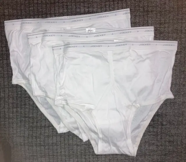 Vtg Jockey Classic Briefs White Underwear Mens Size 38 RN#61683