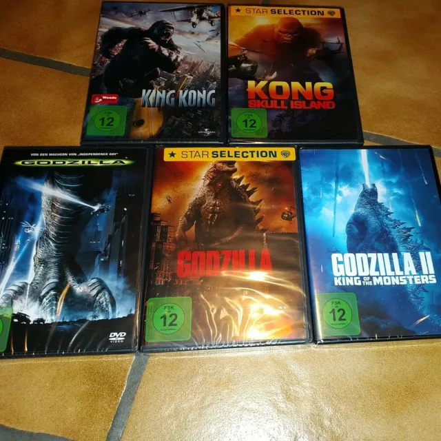 King Kong & Godzilla Dvd Sammlung / Set