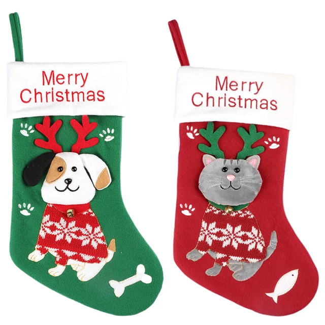 2 piezas medias de Navidad calcetines de Navidad calcetines para niños decoraciones