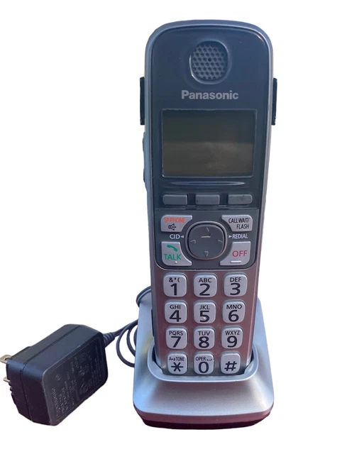 Panasonic KX-TGA470 Cordless Expansion Handset Phone & Charging Base PNLC10290-