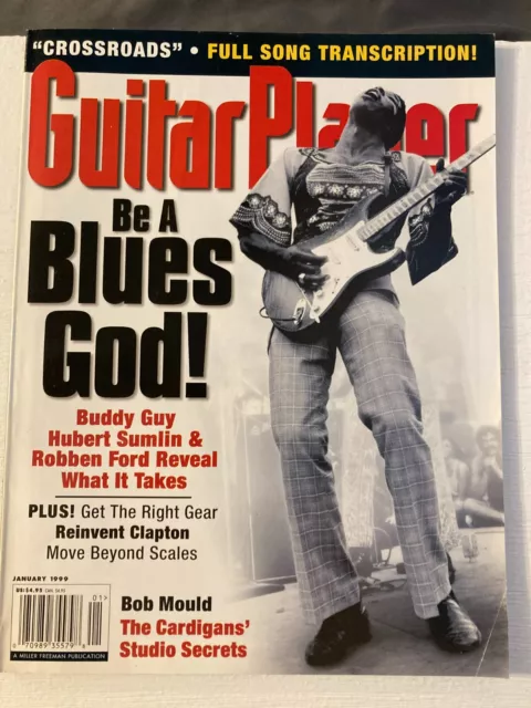 VTG Guitar Player January 1999 Buddy Guy Hubert Sumlin Robben Ford