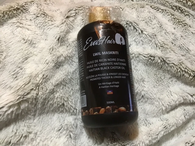 evasHair lwil maskriti negro aceite de ricino nuevo botella 500 ml