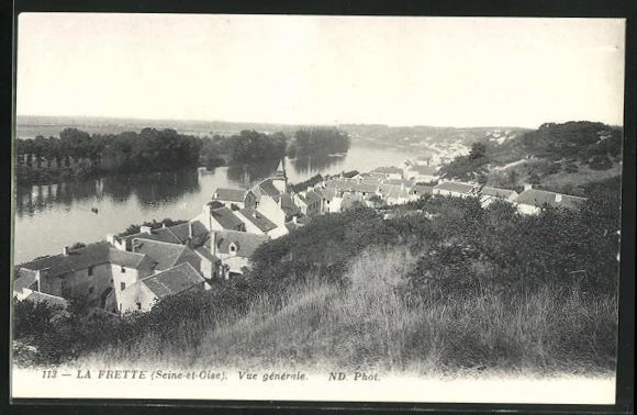CPA La Frette, Vue generale