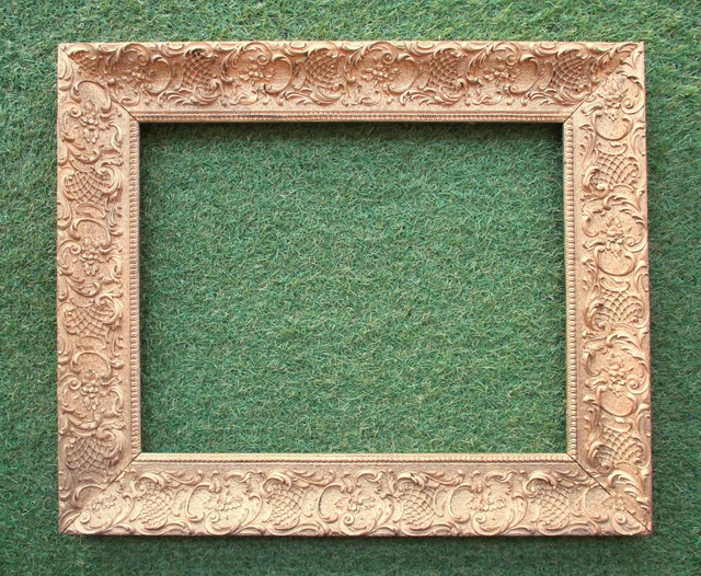 Grand Cadre Photo Argent Repoussé 925/1000e – 29x35cm – Beau Déco #1661