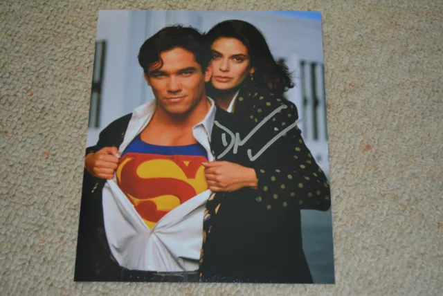 DEAN CAIN signed Autogramm 20x25 cm In Person SUPERMAN